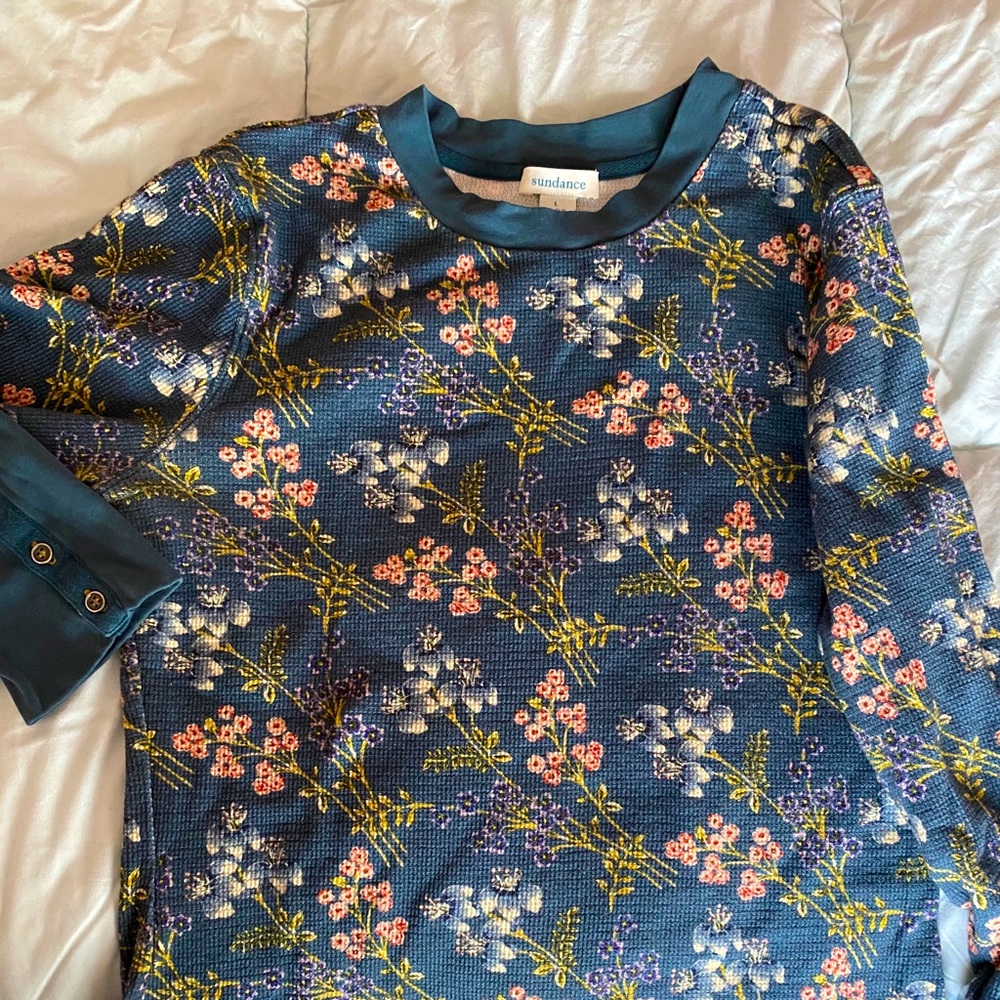 Sundance thermal knit tee L